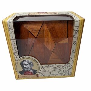 Archimedes Tangram Puzzle: Professor Puzzle Great Minds Wooden Puzzle NEW